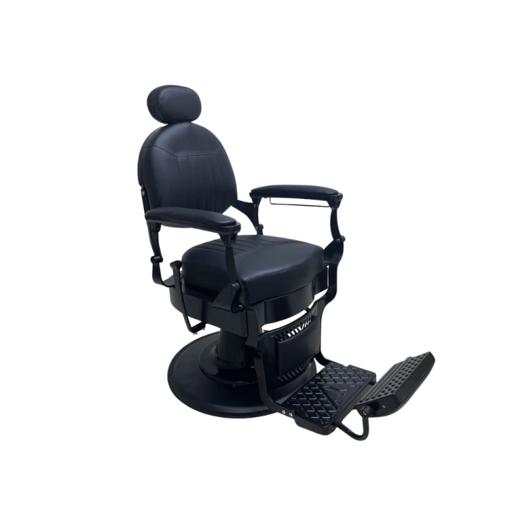 Fotel Barberski WMARK B63-CH051B Czarny 5