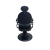 Fotel Barberski WMARK B63-CH051B Czarny 9