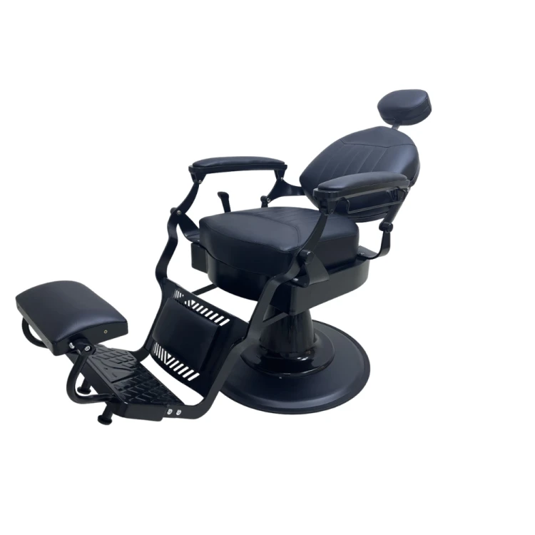 Fotel Barberski WMARK B63-CH051B Czarny 11