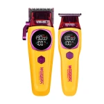 Zestaw Maszynka + Trymer NG-8004+8204 Żółty