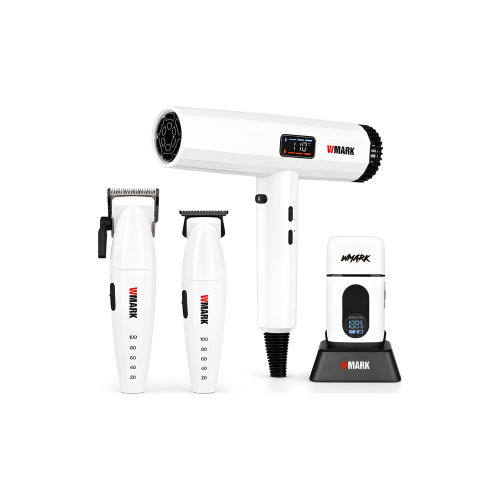 Zestaw Barber Bialy Set PRO miniatura v2