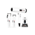 Zestaw Barber Bialy Set PRO miniatura v2