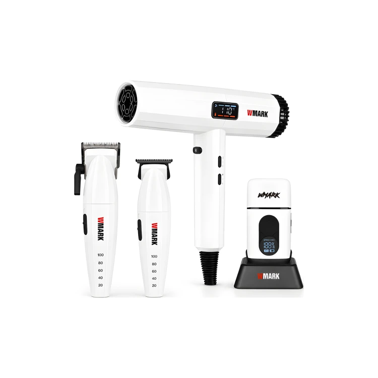 Zestaw Barber Bialy Set PRO miniatura v2