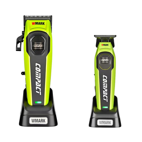 Zestaw Maszynka WMARK NG-V4 Trymer WMARK NG-VT4 Zielony miniatura