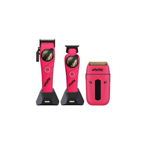 WMARK NG-1613 KIT Pink — zestaw barberski 3 w 1