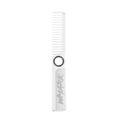 WMARK W-64 obrotowy grzebień barberski Biały