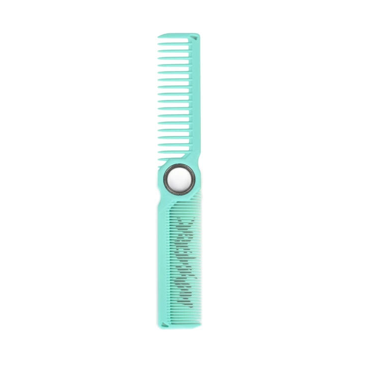Obrotowy grzebień barberski WMARK W-64 — niebieski