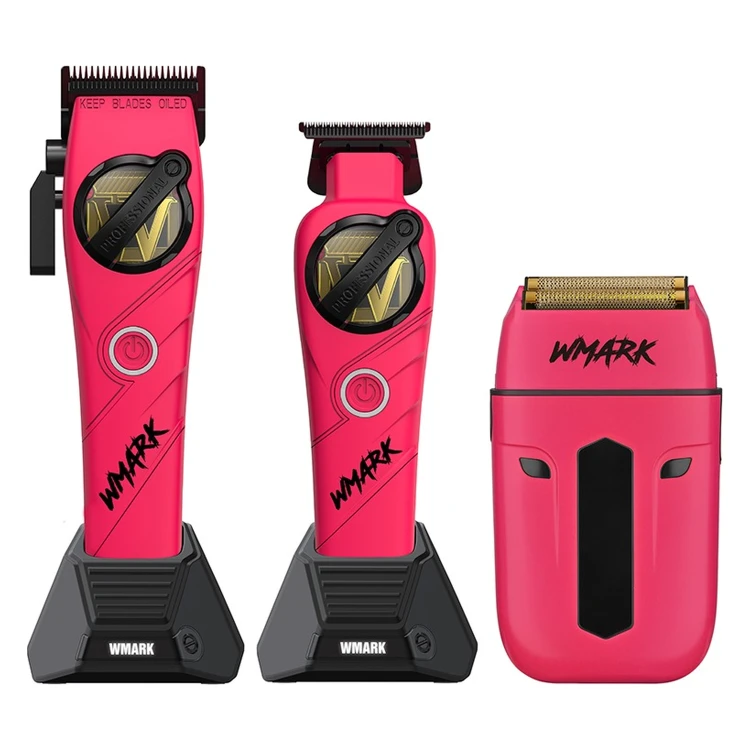 WMARK NG-1613 KIT Pink — zestaw barberski 3 w 1