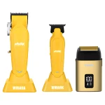 ZESTAW Maszynka NG-139 + Trymer NG-339 + Shaver NG-983 Żółty