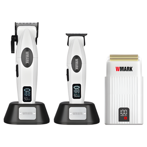 Zestaw Maszynka + Trymer + Shaver biały NG-8638 KIT