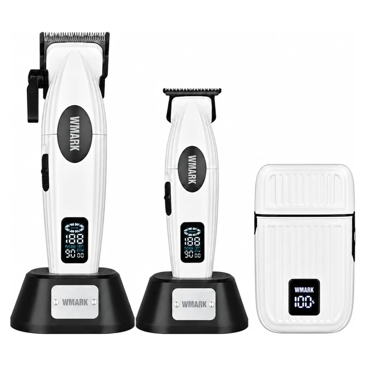 Zestaw maszynka + trymer + shaver WMARK NG-8638S KIT