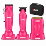Zestaw barberski WMARK NG-1638 KIT Różowy