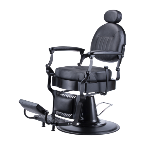 Fotel Barberski WMARK B63-CH051B Czarny miniatura
