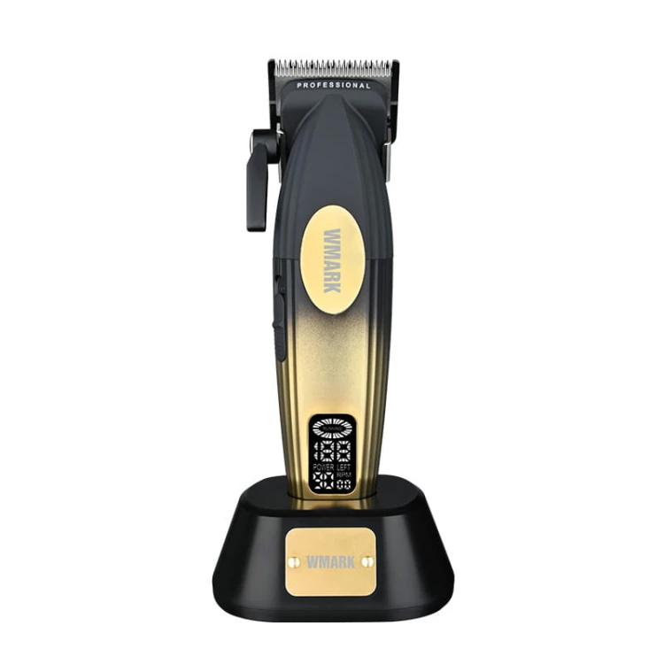 Zestaw Maszynka WMARK NG-8038 Trymer WMARK NG-8238 Shaver NG-983 Czarno-Złoty 1